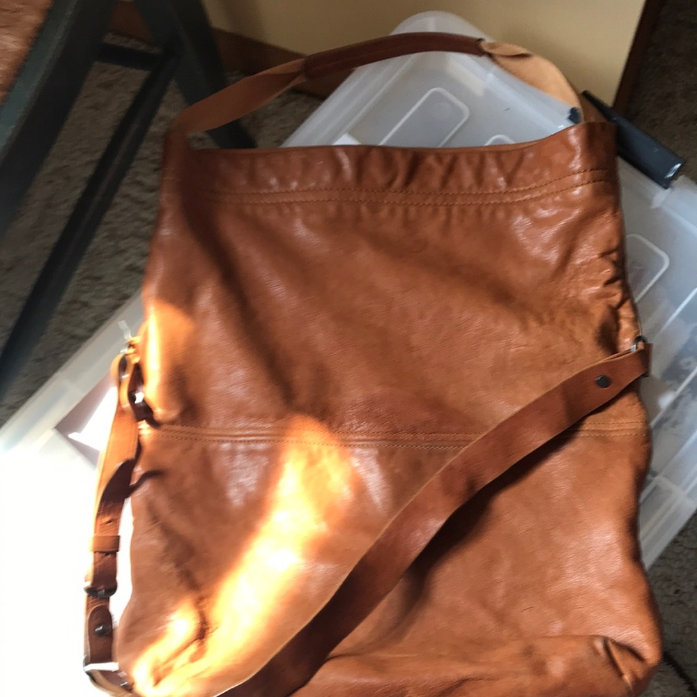 Distressed Leather Purse